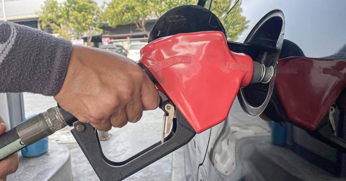 pumping gas