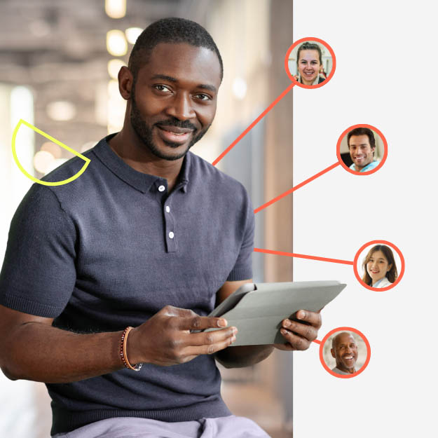Selectemp staff matching a candidate to an open position quickly