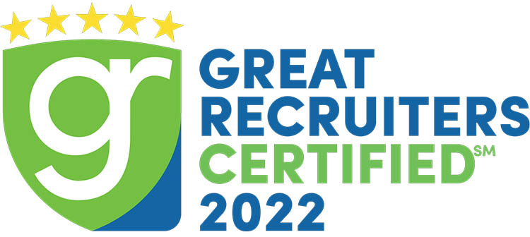 Great Recruiters Certified 2022 Badge