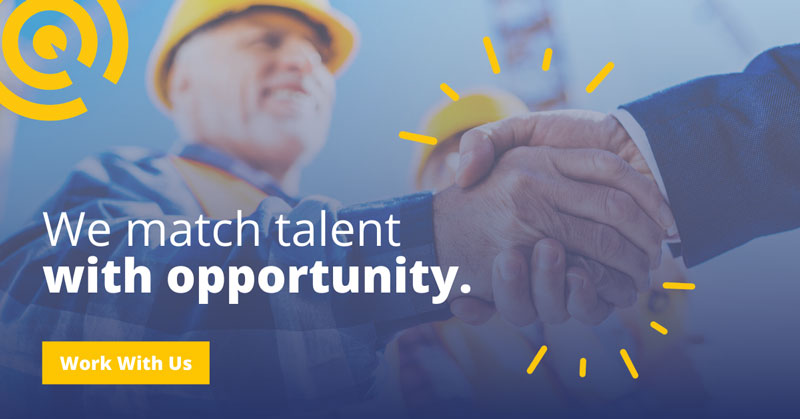 We match talent with opportunity